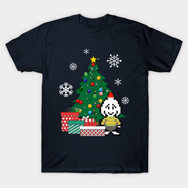 Asriel Around The Christmas Tree Undertale T-Shirt by Nova5